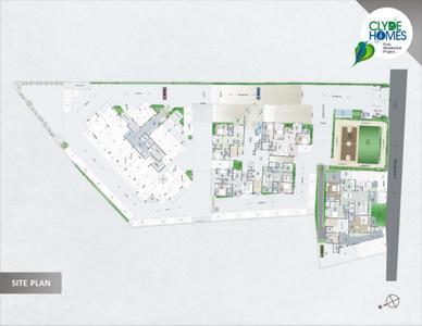 Project Image of 724.95 - 2017.7 Sq.ft 2 BHK Apartment for buy in Varad Clyde Homes Phase 1