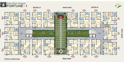 Project Image of 1200.0 - 1500.0 Sq.ft 2 BHK Apartment for buy in Janachaitanya Sree Ram Nagar Fortune 1