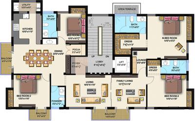 Project Image of 1100.0 - 2660.0 Sq.ft 2.5 BHK Apartment for buy in Gatala Sukriti