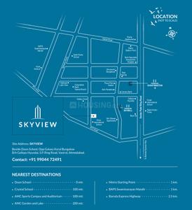 Project Image of 667.79 - 1238.93 Sq.ft 2 BHK Apartment for buy in Hindva Skyview