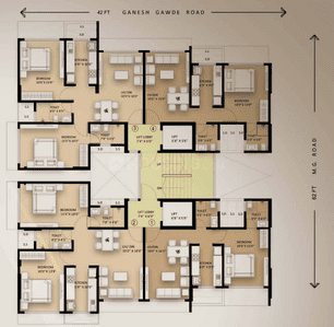 Project Image of 681.0 - 1346.0 Sq.ft 2 BHK Apartment for buy in Pinal Pramukh Krupa Phase 2