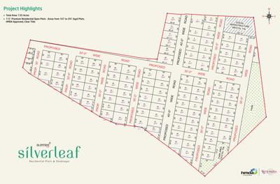 Project Image of 1500.0 - 2801.0 Sq.ft Residential Plot Plot for buy in Glentree Silver Leaf