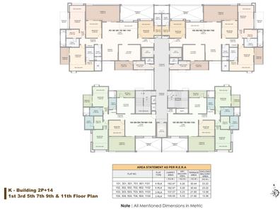 Project Image of 981.35 - 1748.81 Sq.ft 3 BHK Apartment for buy in Kolte Patil 24K Stargaze Building H I And K