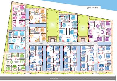 Project Image of 1050.0 - 2500.0 Sq.ft 2 BHK Apartment for buy in Amulya Durga Vihar
