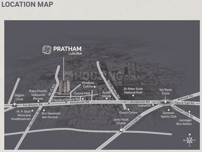 Project Image of 1755.81 - 1826.96 Sq.ft 4 BHK Apartment for buy in Pratham Luxuria