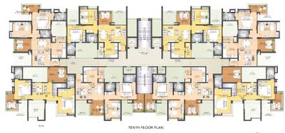 Project Image of 528.83 - 1333.65 Sq.ft 2 BHK Apartment for buy in Shree Builders Hirashree Lake City Apartment Phase III