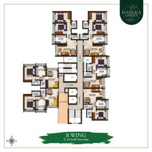 Project Image of 460.0 - 655.0 Sq.ft 1 BHK Apartment for buy in Basera Garden