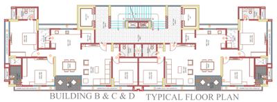 Project Image of 1068.0 - 1212.23 Sq.ft 3 BHK Apartment for buy in Saraswati Felicia 2