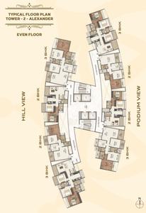 Project Image of 1365.0 - 3530.0 Sq.ft 2 BHK Apartment for buy in Paradise Sai World Empire