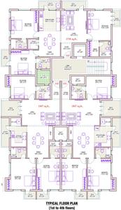 Project Image of 1738.0 - 1807.0 Sq.ft 3 BHK Apartment for buy in Harmony Ananya