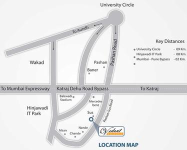 Project Image of 576.0 - 913.0 Sq.ft 1 BHK Apartment for buy in Nimhan Vedant Residency