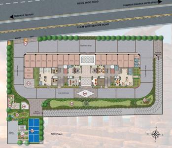 Project Image of 1442 Sq.ft 3 BHK Apartment / Flat for sale in Sector 88A for Rs. 35000000