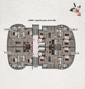Project Image of 1111.0 - 1711.0 Sq.ft 2 BHK Apartment for buy in Heera The River Park