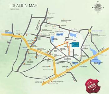 RK Venkatakrishna Paradise Location Plan 1