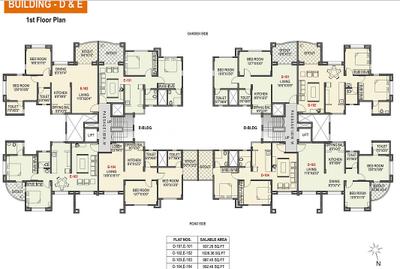 Project Image of 477.0 - 1320.0 Sq.ft 1 BHK Apartment for buy in Chirag Grande View 7 Phase 1 Building A to Phase 2 Building C