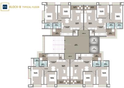 Project Image of 614.51 - 817.63 Sq.ft 2 BHK Apartment for buy in Radhe Realty Krishna Lake View