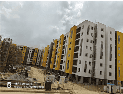 Project Image of 903 Sq.ft 2 BHK Apartment / Flat for sale in Mogappair for Rs. 6987000