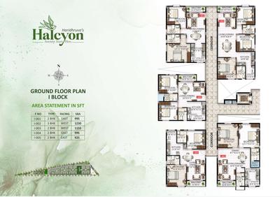 Project Image of 629.0 - 1341.0 Sq.ft 1 BHK Apartment for buy in Haridhruva Halcyon