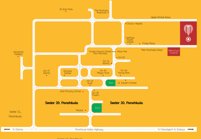 Project Image of 1190.0 - 1580.0 Sq.ft 3 BHK Apartment for buy in Metro Town Phase 1