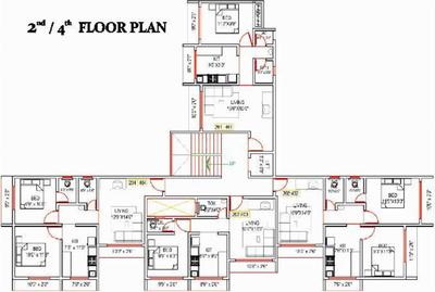 Project Image of 445.0 - 636.0 Sq.ft 1 BHK Apartment for buy in Mohite Shreeyog Residency