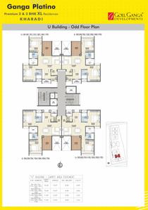 Project Image of 1850 Sq.ft 3 BHK Penthouse for sale in Kharadi for Rs. 35000000