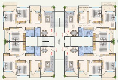 Project Image of 618.0 - 770.0 Sq.ft 2 BHK Apartment for buy in Gajanan Palace