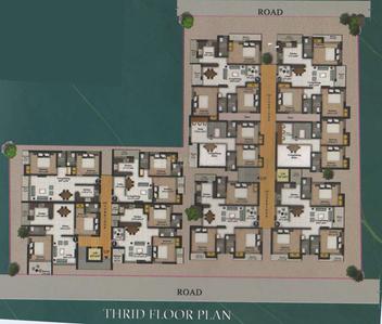 Project Image of 0.0 - 583.94 Sq.ft 2 BHK Apartment for buy in Shettys Nagarbhavi Marvel