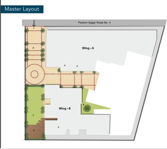 Project Image of 230.0 - 464.0 Sq.ft 1 BHK Apartment for buy in Darshan Promesa Midtown