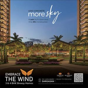 Project Image of 2574.0 - 3555.0 Sq.ft 3 BHK Apartment for buy in Embrace the Wind