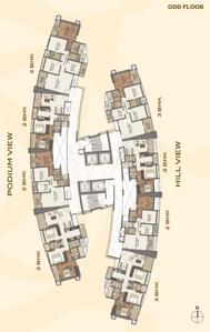 Project Image of 1365.0 - 3530.0 Sq.ft 2 BHK Apartment for buy in Paradise Sai World Empire