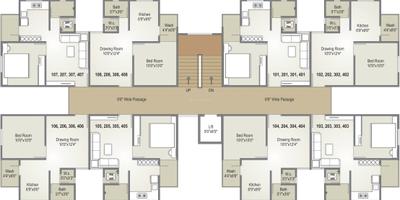 Project Image of 341.75 - 500.95 Sq.ft 1 BHK Apartment for buy in Navdurga Nilkanth Residency