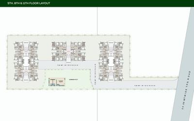 Project Image of 532.38 - 808.15 Sq.ft 2 BHK Apartment for buy in Royal Bagh E Farid Luxuria