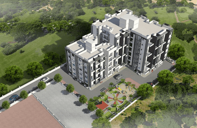 Nandini Shree Apartment Phase 1 Images for Elevation of Nandini Mangaldeep Vishnu Shree Apartment 1