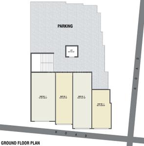 Project Image of 515.81 - 603.75 Sq.ft 2 BHK Apartment for buy in Jaivik Complex
