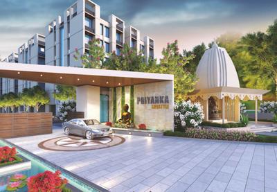 Project Image of 1025.0 - 1594.0 Sq.ft 2 BHK Apartment for buy in Priya Priyanka Lifestyle