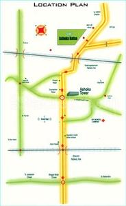 Aarti Ashoka Kohinoor Location Plan 1