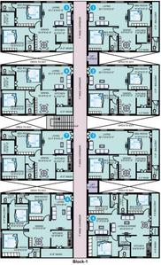 Project Image of 1355.0 - 1705.0 Sq.ft 2 BHK Apartment for buy in Gowtham Towers