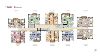 Project Image of 1208.0 - 1931.0 Sq.ft 2 BHK Apartment for buy in Indis One City