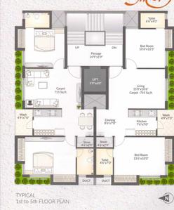 Project Image of 0.0 - 581.68 Sq.ft 2 BHK Apartment for buy in V K Prarambh