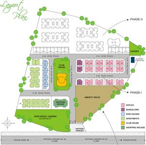 Project Image of 1050.0 - 1345.0 Sq.ft 2 BHK Apartment for buy in Leverage Greens Apartment
