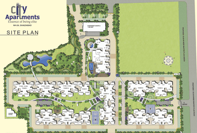 Project Image of 1100 Sq.ft 3 BHK Apartment / Flat for sale in Wave City for Rs. 7500000