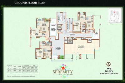 Project Image of 938.0 - 1453.0 Sq.ft 2 BHK Apartment for buy in Ahad Serenity