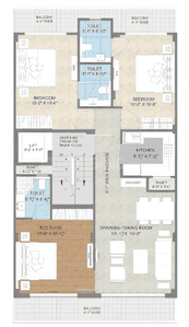 Project Image of 0.0 - 1305.0 Sq.ft 3 BHK Builder Floor for buy in Anant Royal Floors