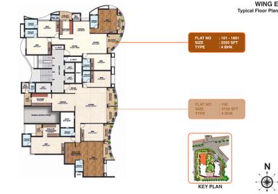 Project Image of 1570.0 - 3750.0 Sq.ft 2 BHK Apartment for buy in Prince Courtyard