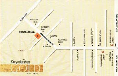 Radhe Shyam Suryadarshan Gold Residency Images for Location Plan of Radhe Shyam Suryadarshan Gold Residency 1