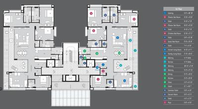 Project Image of 2624.13 - 4038.62 Sq.ft 4 BHK Apartment for buy in Jaydeep Alphabet A