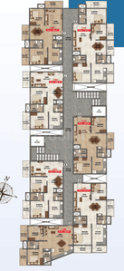 Project Image of 1040.0 - 1730.0 Sq.ft 2 BHK Apartment for buy in Hi Point Royal