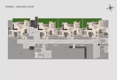 Project Image of 986.0 - 1494.0 Sq.ft 2 BHK Apartment for buy in Provident Botanico