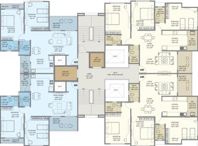 Project Image of 879.52 - 2271.42 Sq.ft 2 BHK Apartment for buy in Osian Divino