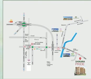 Project Image of 431.53 - 624.31 Sq.ft 1 BHK Apartment for buy in Shikara Pride Phase I